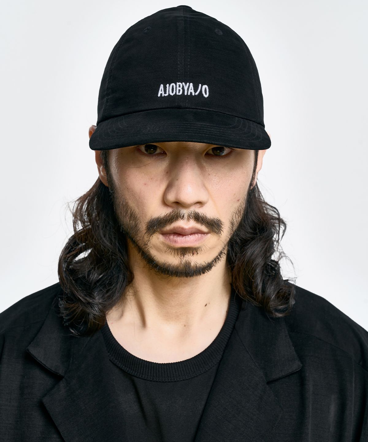 아조바이아조(AJOBYAJO) Double-Brim Cap [BLACK]