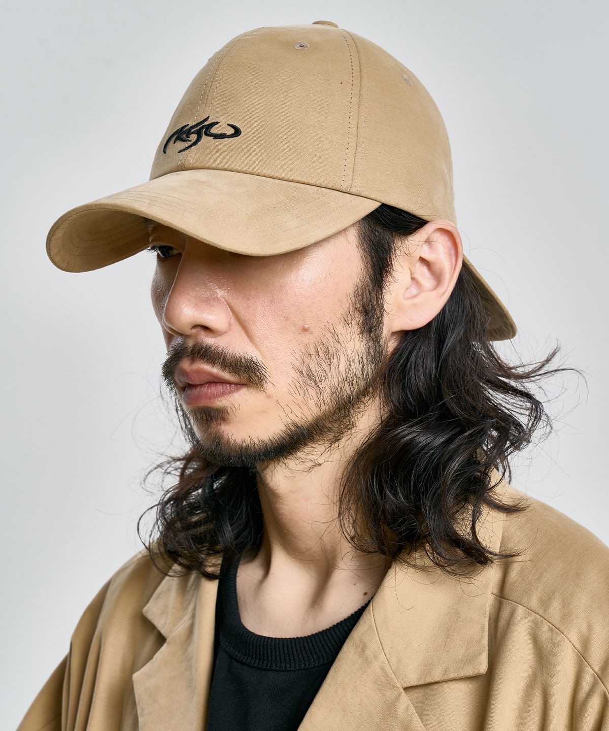 아조바이아조(AJOBYAJO) Double-Brim Cap [BEIGE]