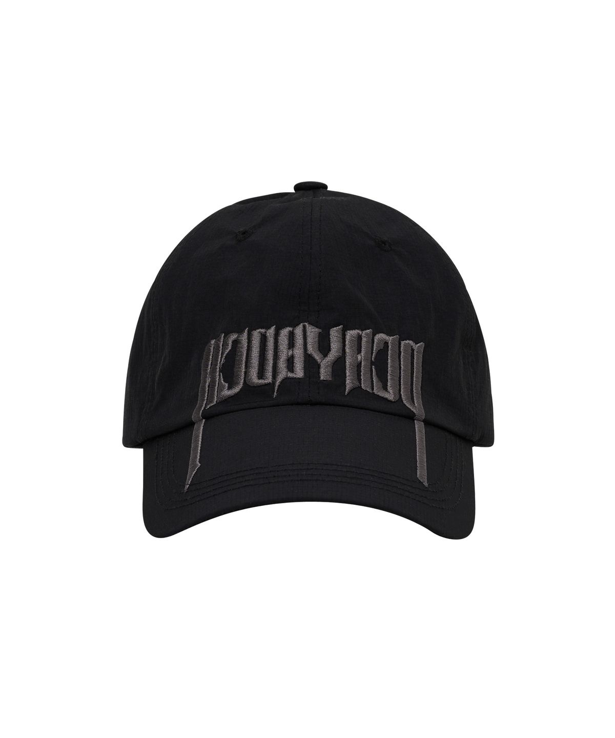 아조바이아조(AJOBYAJO) Arch Logo Nylon Cap [BLACK]