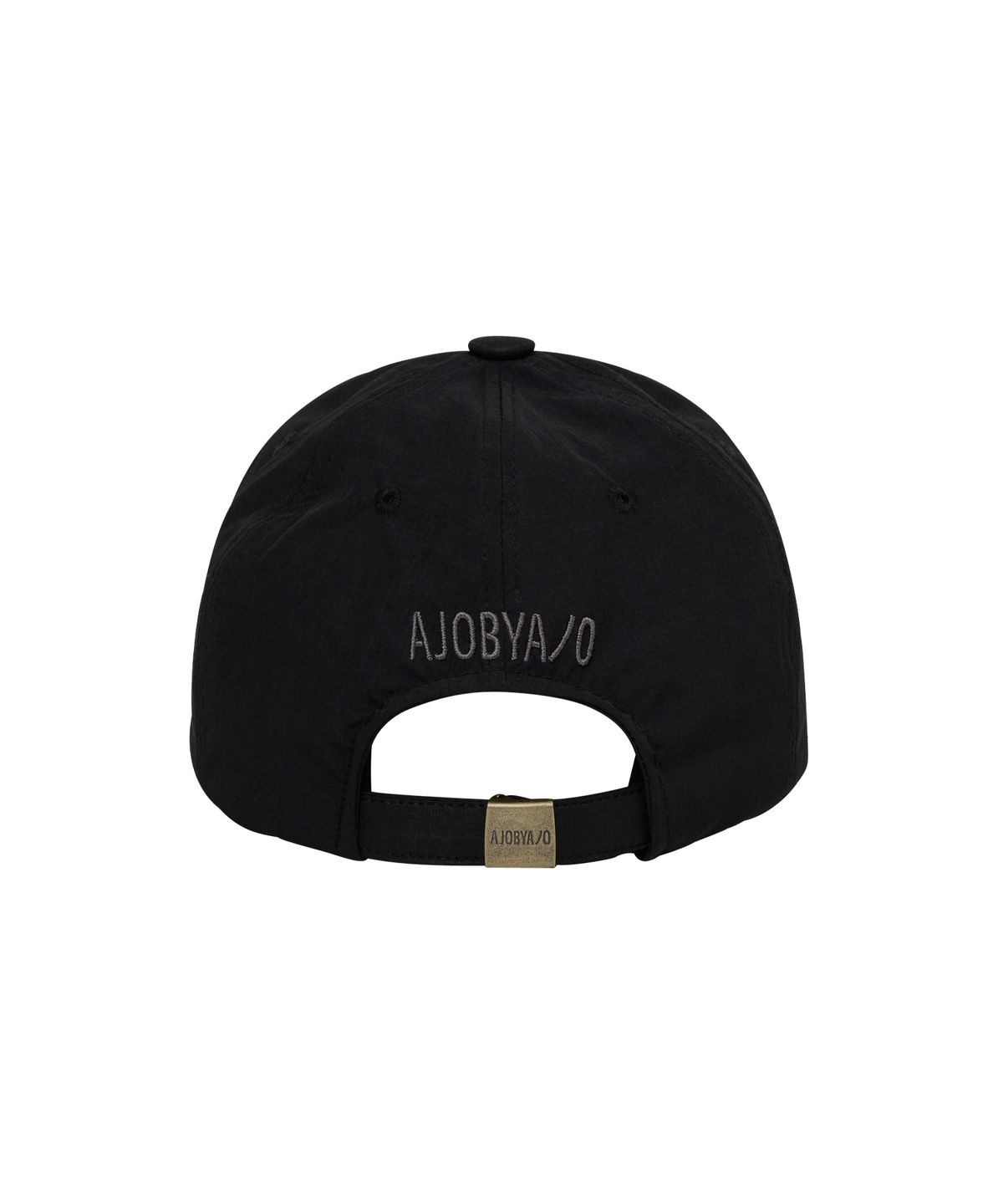 아조바이아조(AJOBYAJO) Arch Logo Nylon Cap [BLACK]