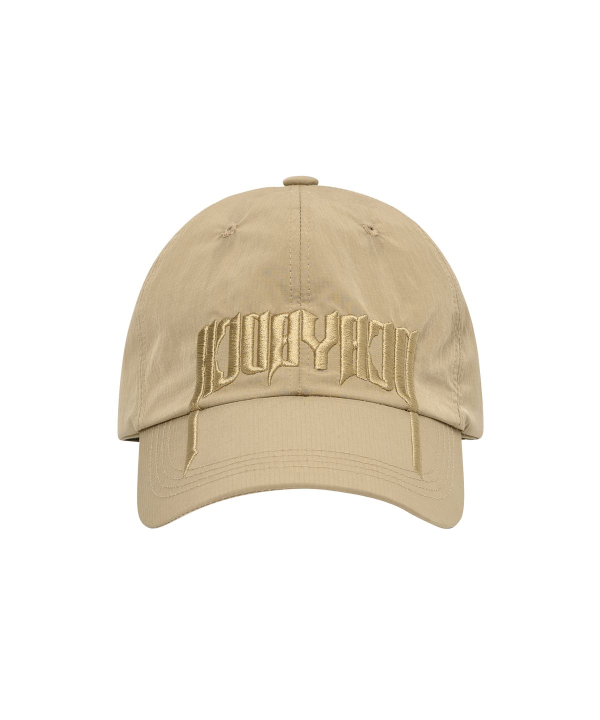 아조바이아조(AJOBYAJO) Arch Logo Nylon Cap [BEIGE]