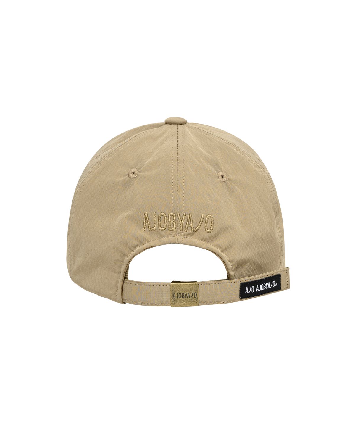 아조바이아조(AJOBYAJO) Arch Logo Nylon Cap [BEIGE]