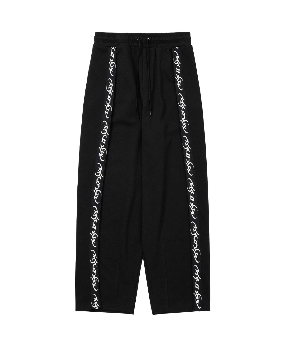 아조바이아조(AJOBYAJO) One Tuck Track Pants [BLACK]