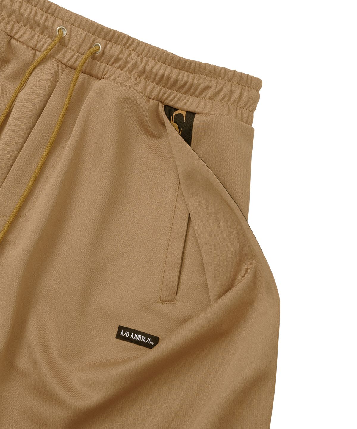 아조바이아조(AJOBYAJO) One Tuck Track Pants [MOCHA]