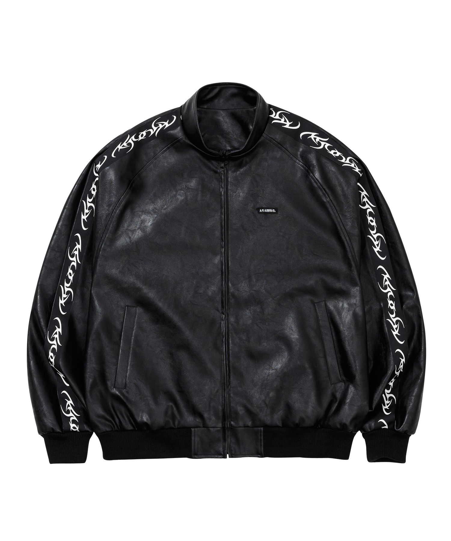 【AJO AJOBYAJO】24FW★ [SET] Vegan Leather Over Raglan Track MUSINSA | AJOBYAJO [SET] Vegan Leather Oversized Raglan