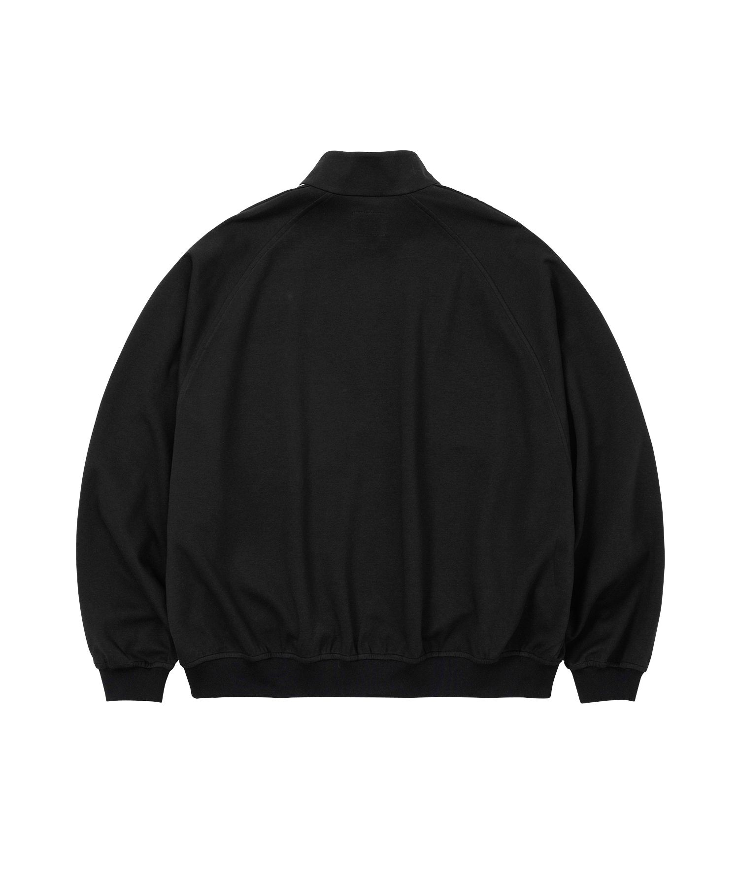 MUSINSA | AJOBYAJO Oversized Raglan Track Jacket [BLACK]