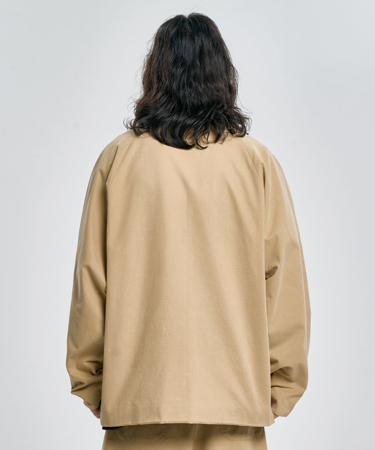 아조바이아조(AJOBYAJO) Multi Pocket Batwing Jacket [BEIGE]