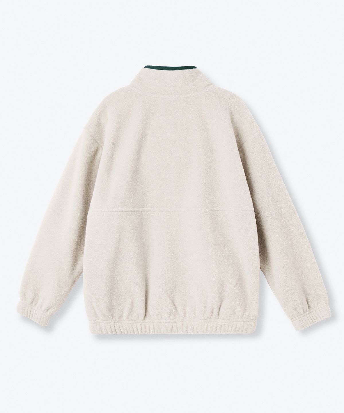 무신사 스탠다드 키즈(MUSINSA STANDARD KIDS) 오버사이즈  폴라 플리스 아노락 [크림]
