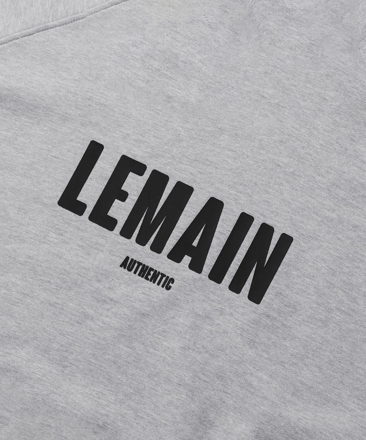 리메인세컨드(LEMAIN SECOND) 오버핏 시그니처 로고 후디 [크림]