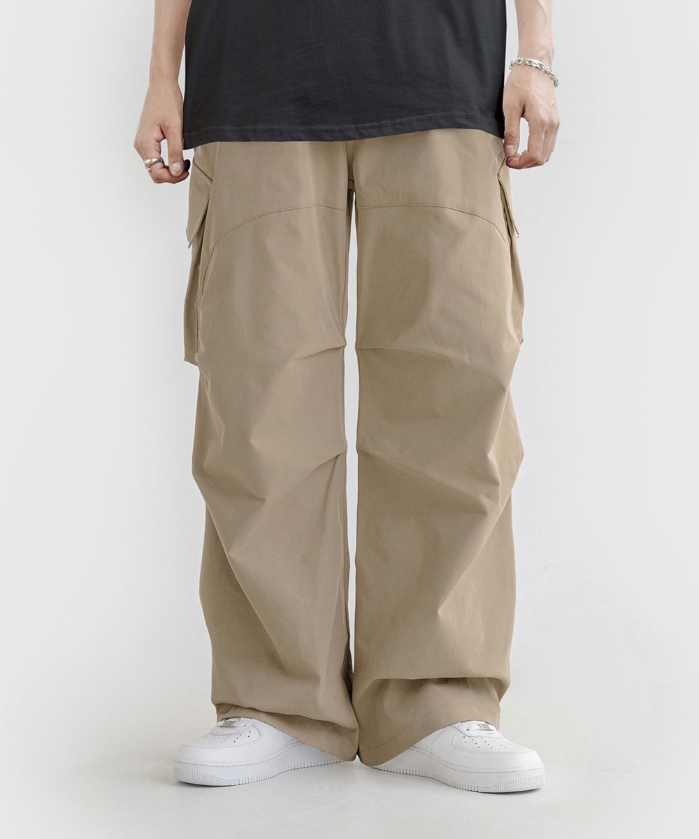 MUSINSA | LEMAIN SECOND Wide Big Pocket Parachute Banding Cargo