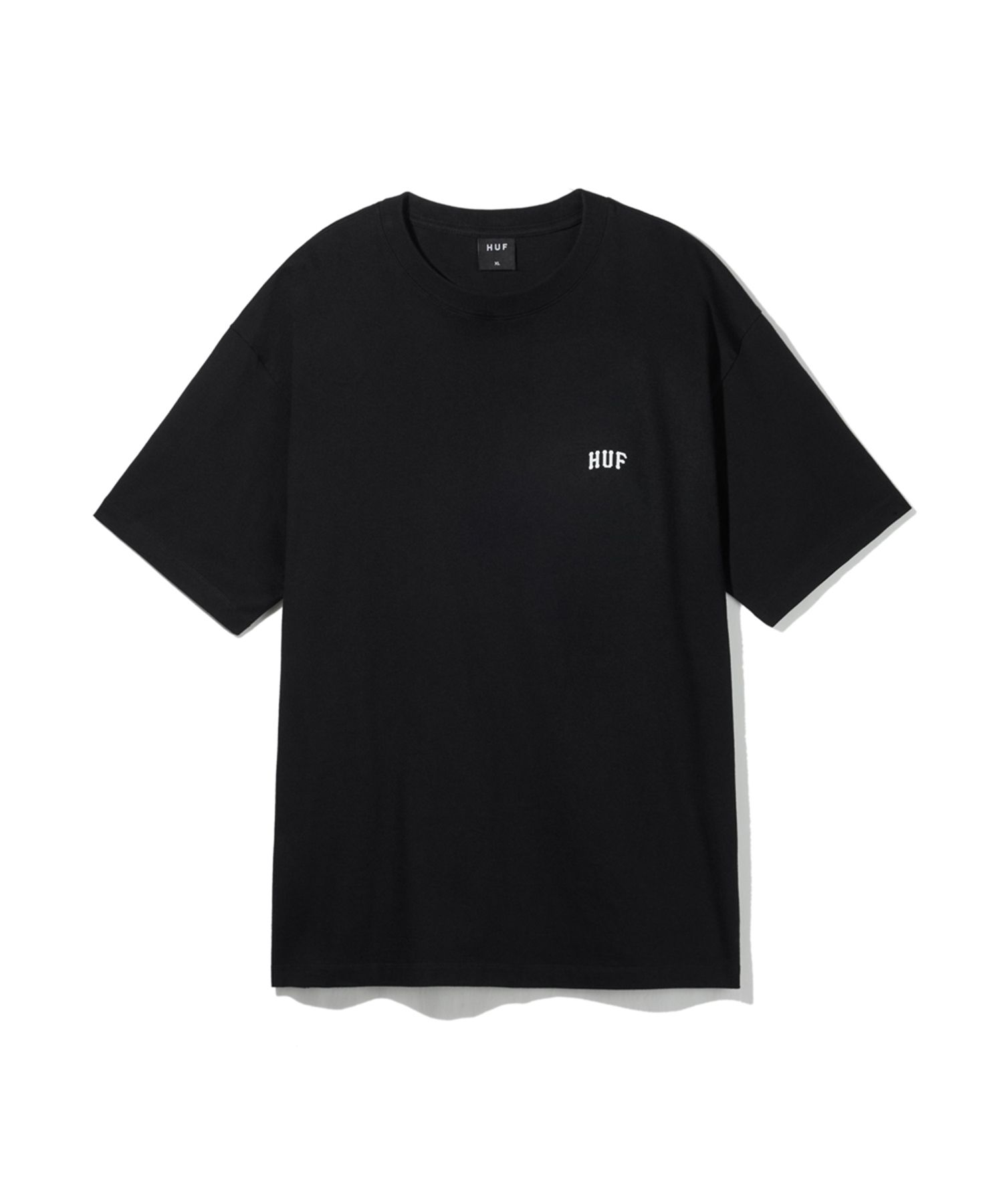 MUSINSA | HUF SMALL ARCH LOGO TEE [2colors]