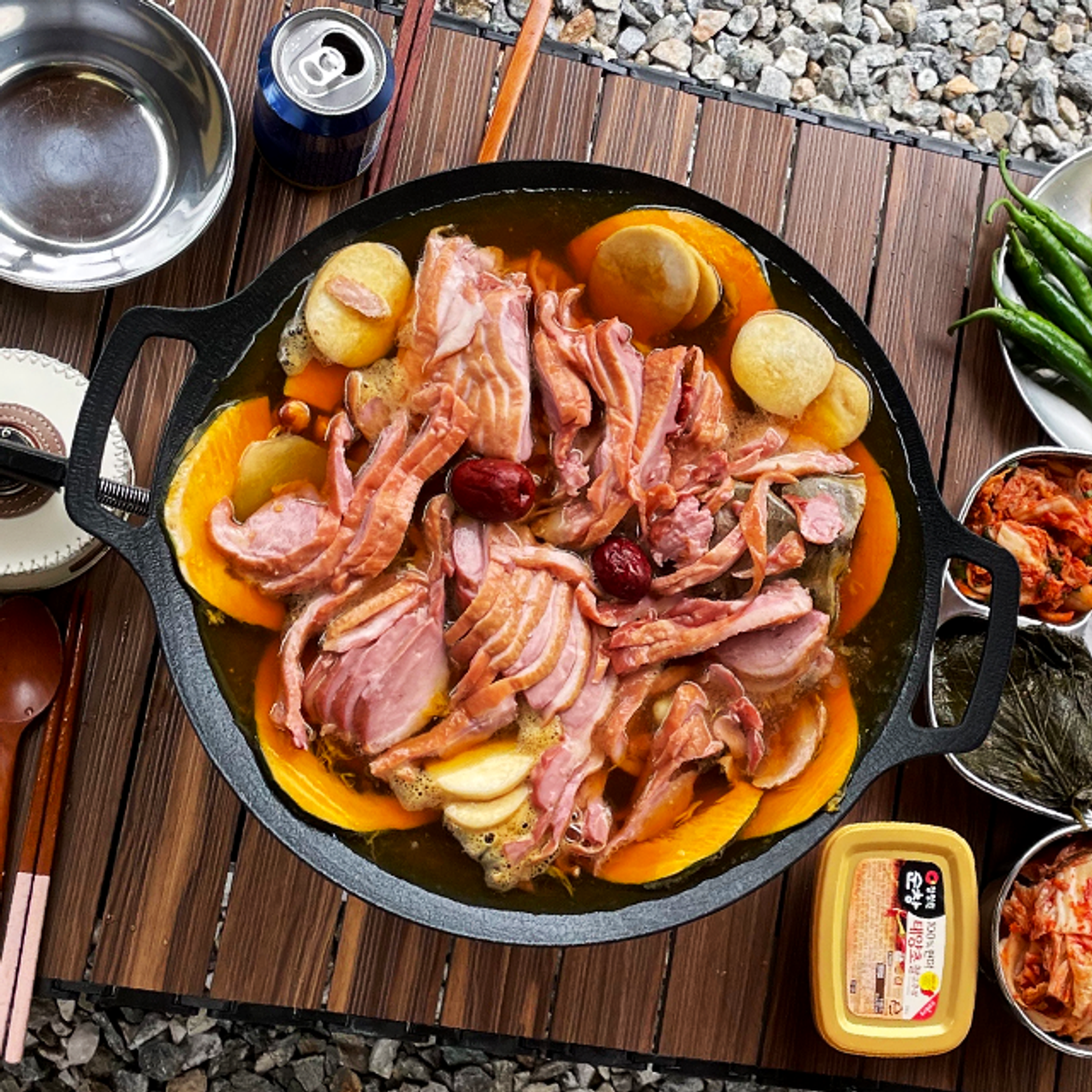 아베나키(ABENAKI) 전골팬 그리들