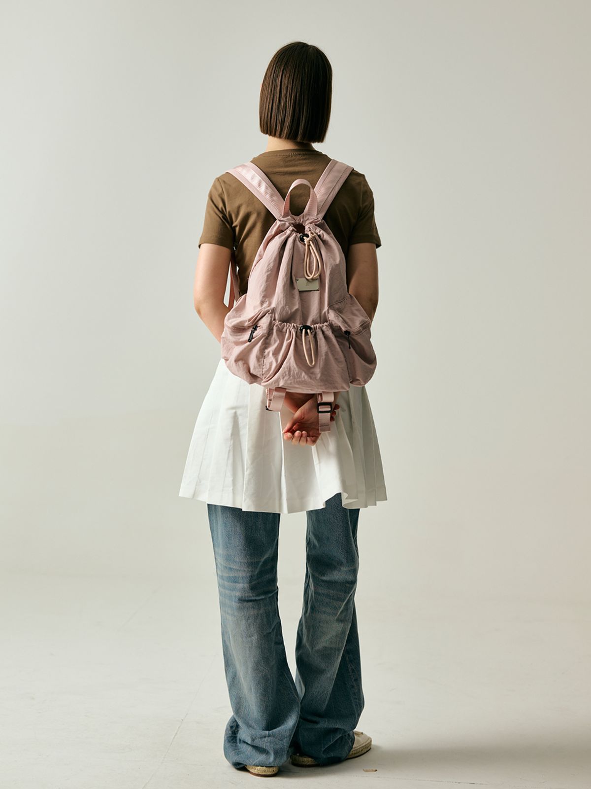 샐볼(SALBOL) LIGHT STREET SMALL BACKPACK [PINK]
