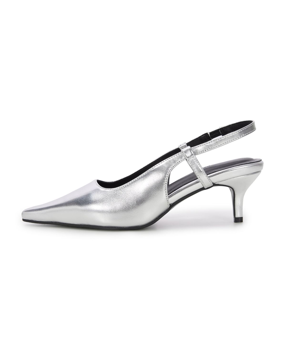 르쿠어에쿠어(RECUR ECUR) Luna slingback Silver
