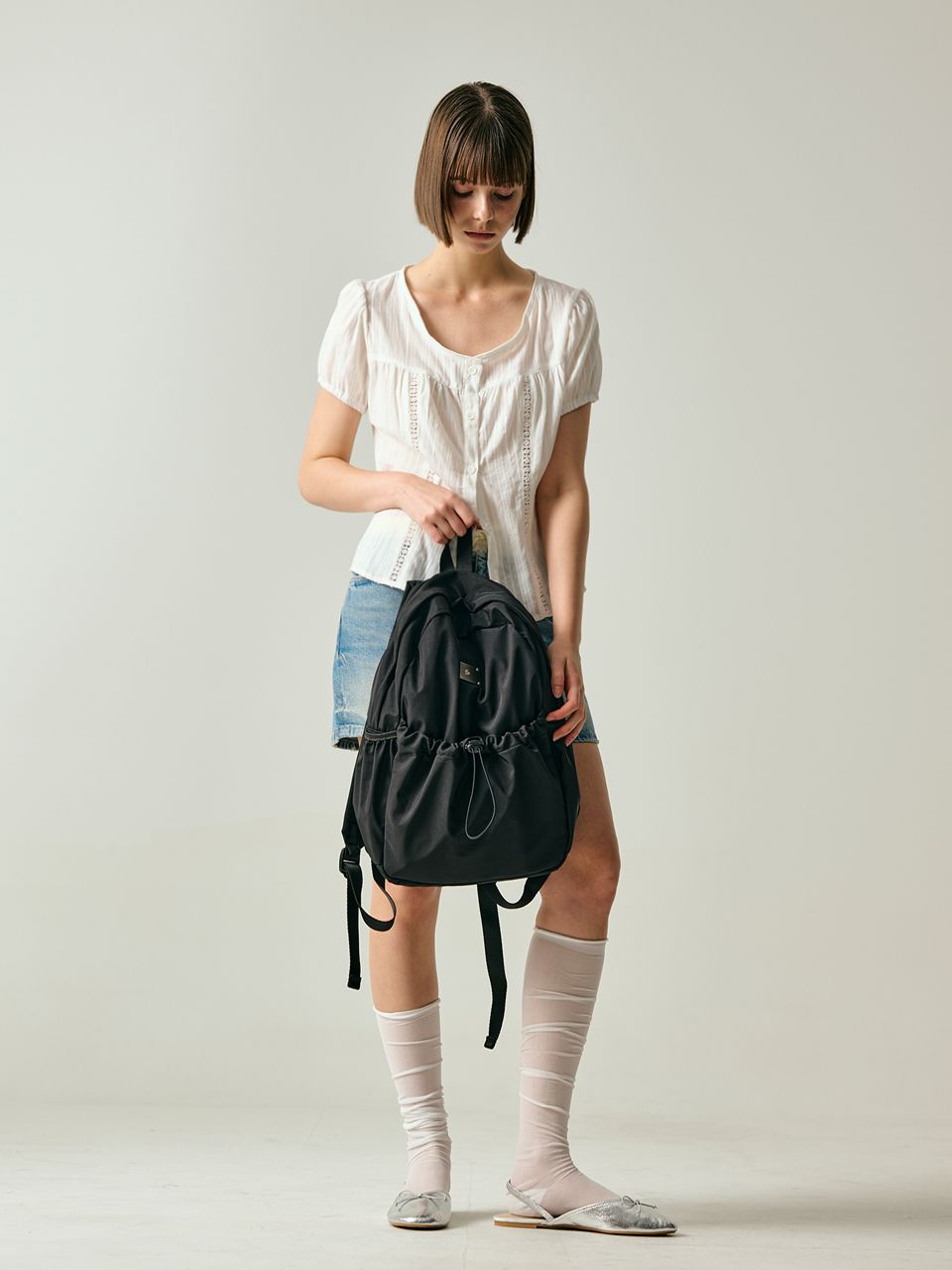 [SALAD BOWLS] LIGHT CITY BACKPACK★バックパック MUSINSA | SALAD BOWLS LIGHT CITY BACKPACK[BLACK]