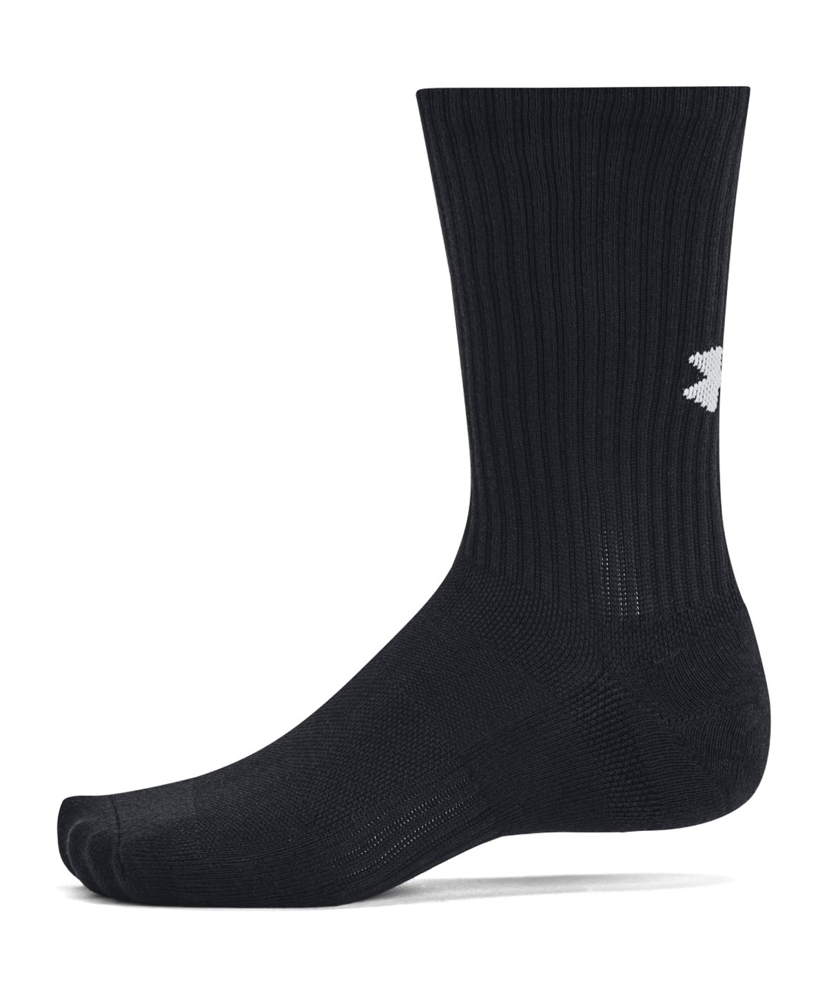 언더아머(UNDERARMOUR) 유니섹스 트레이닝 코튼 크루 삭스 3켤레 1386311-001