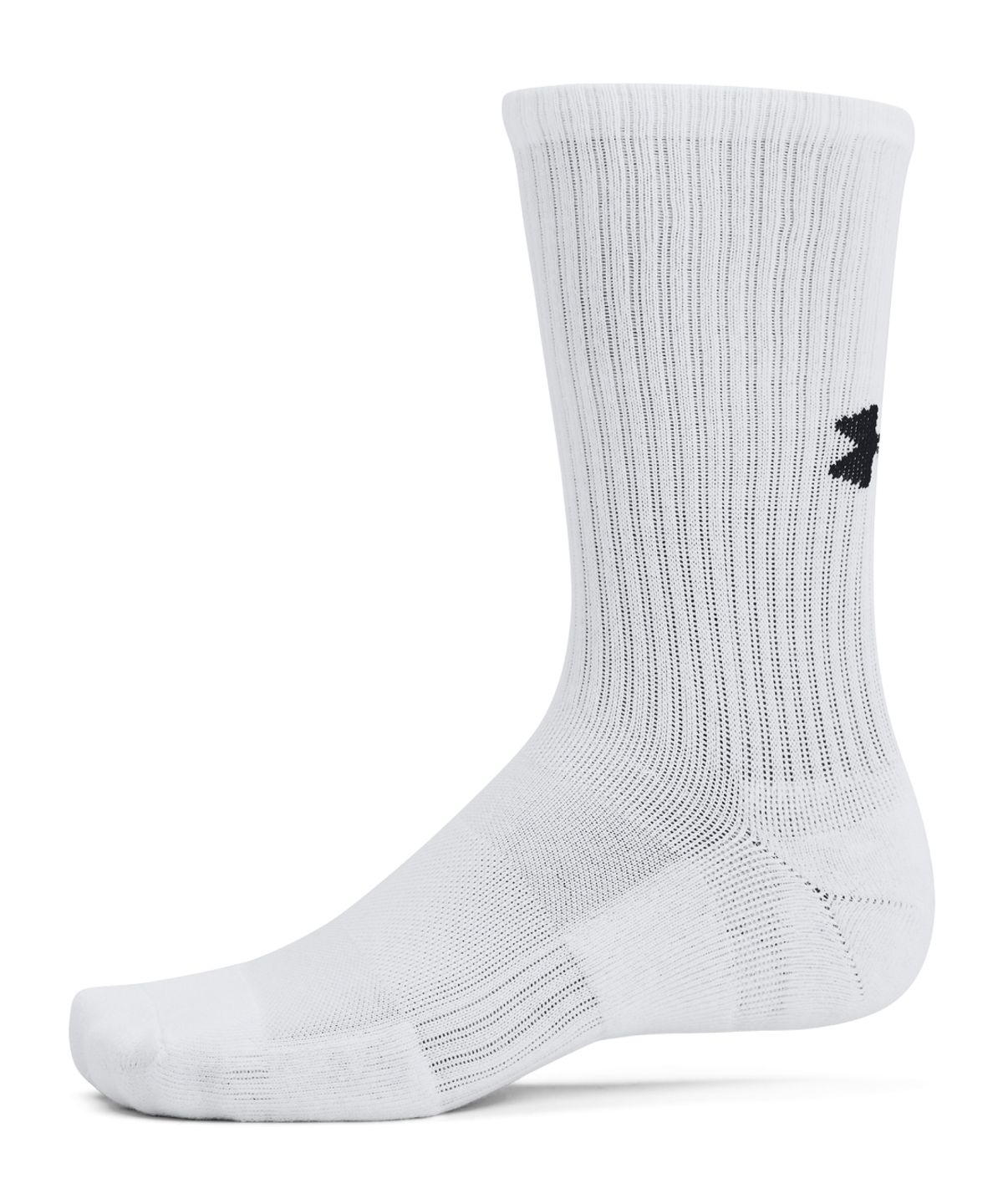 언더아머(UNDERARMOUR) 유니섹스 트레이닝 코튼 크루 삭스 3켤레 1386311-100