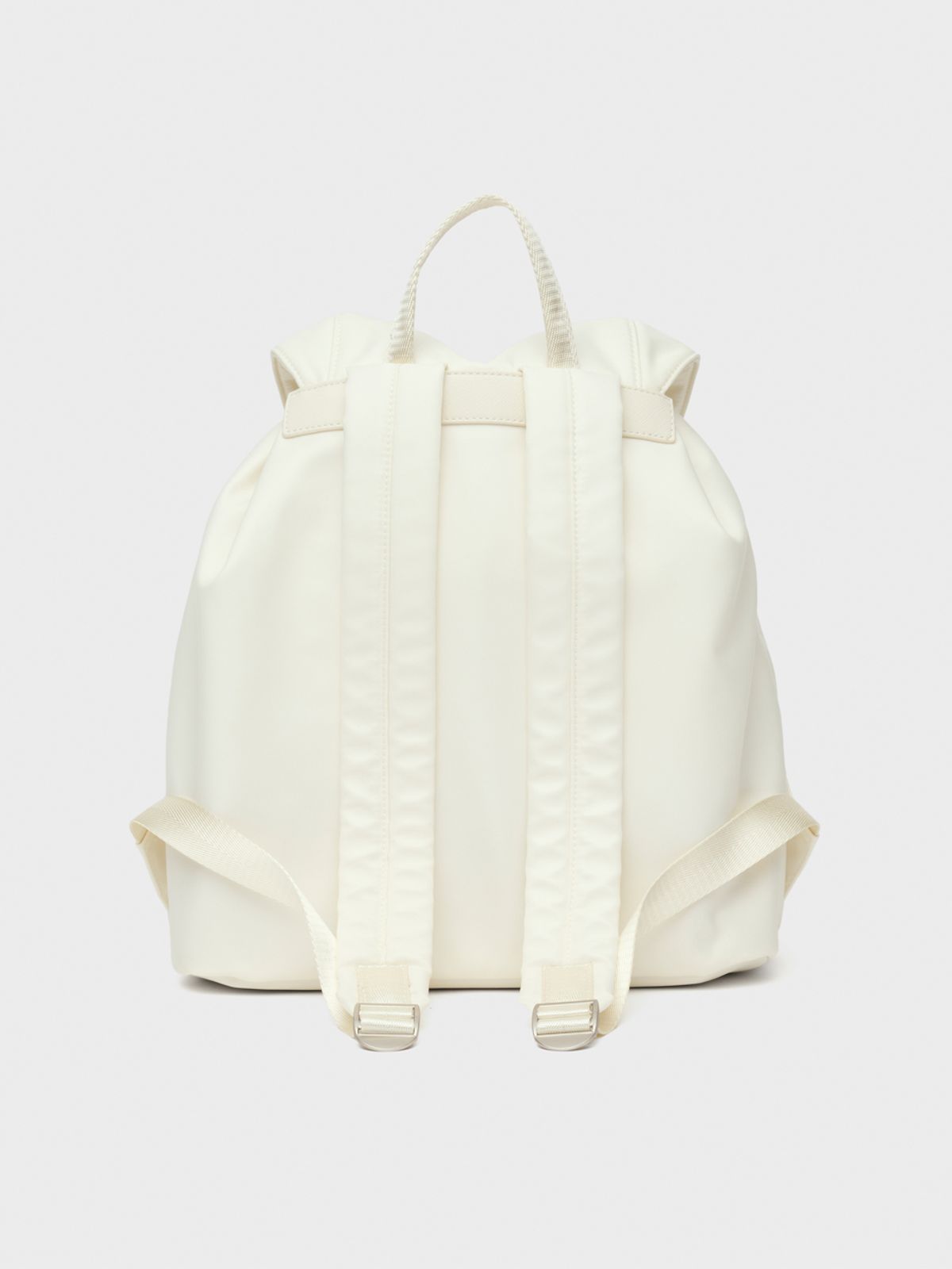 샐볼(SALBOL) SYMBOL NYLON BACKPACK[IVORY]