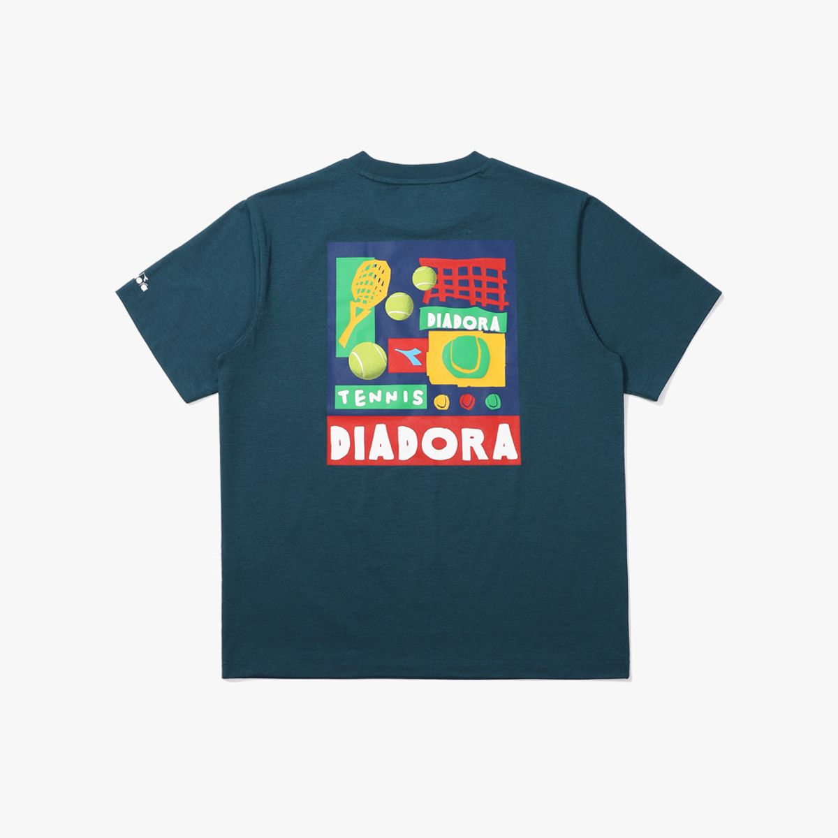 디아도라(diadora) AIRTEX 그래픽 티셔츠 TURQUOISE