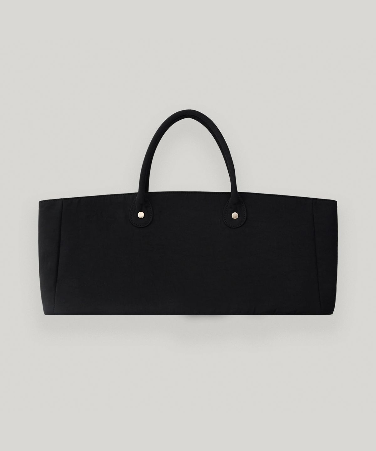 유베이지(UBEIGE) 나일론 패치 토트백 (Black)