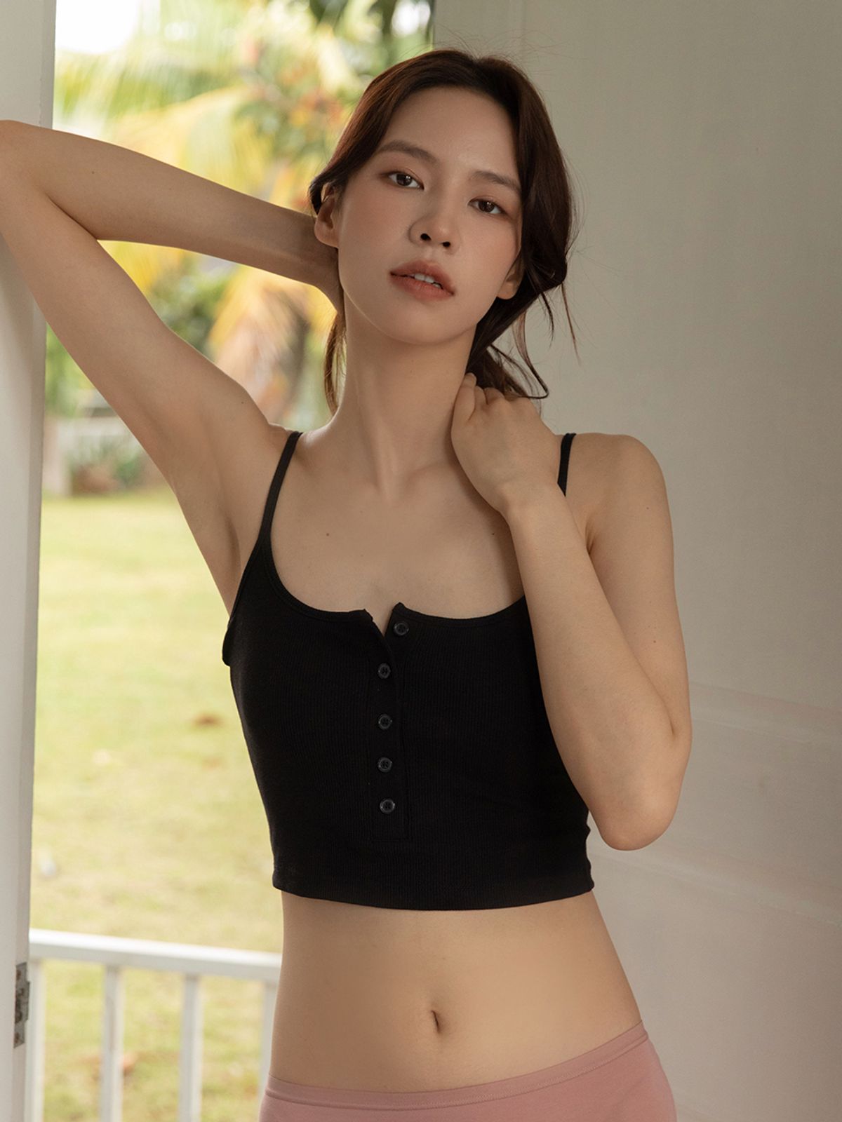 오끌레르(EAU CLAIR) 로지 숏 브라탑