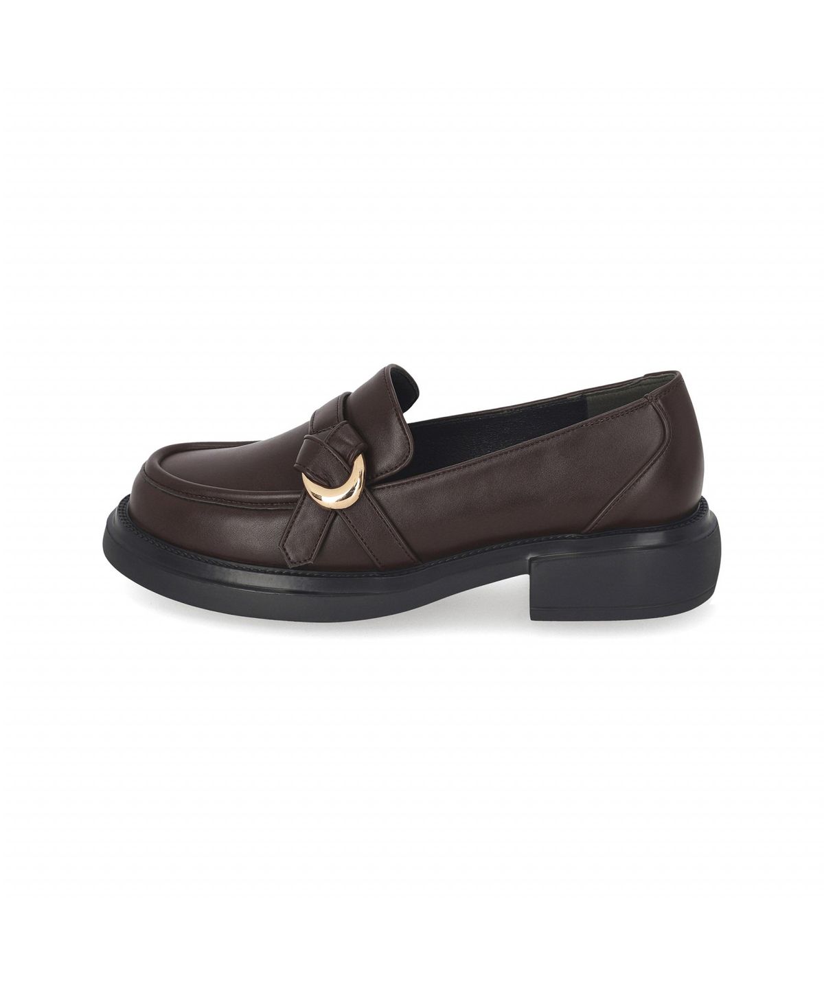 엘칸토(ELCANTO) 마쯔 여성 경량 스트랩 포인트 로퍼 4cm LCWC49M439