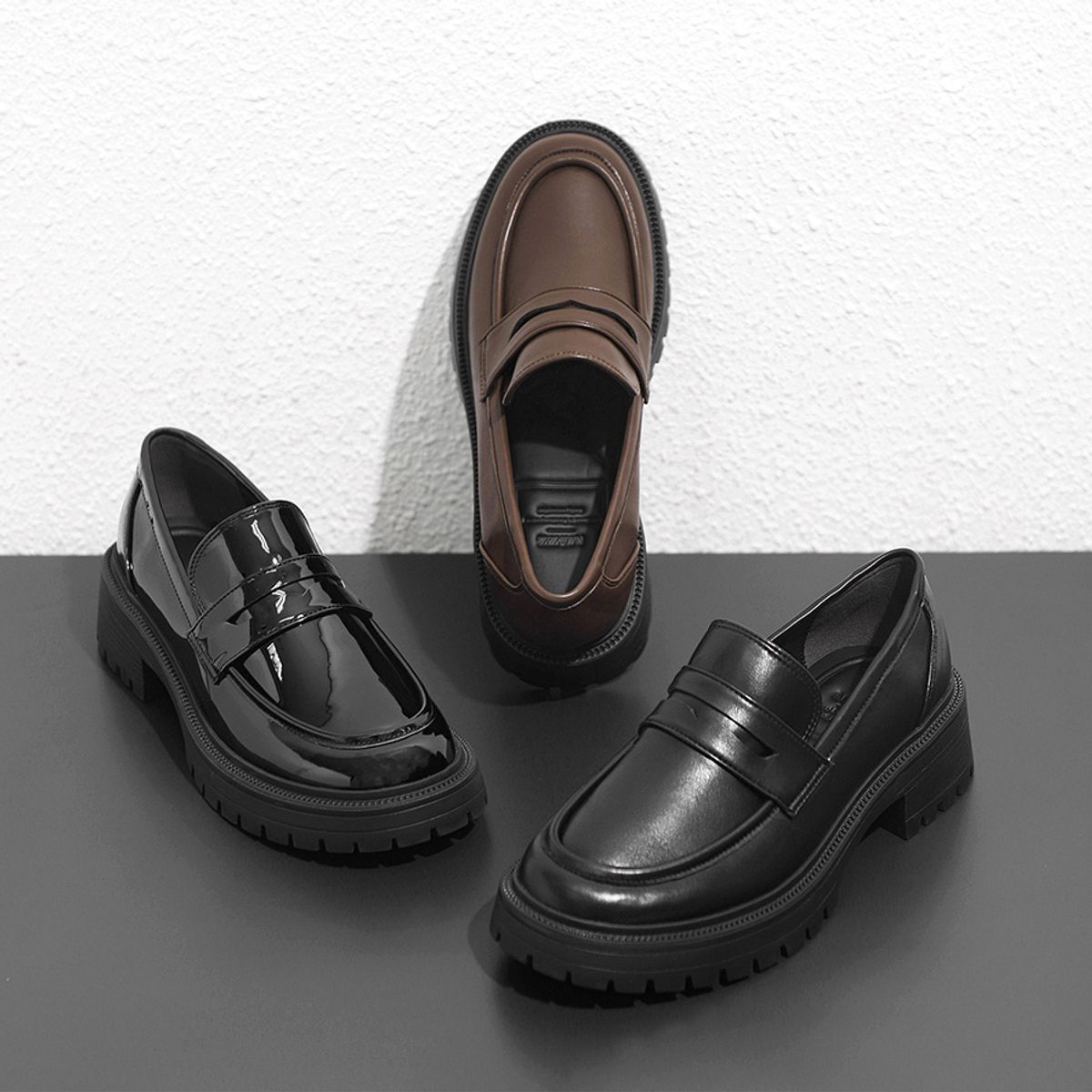 엘칸토(ELCANTO) 마쯔 여성 소프트 데일리 로퍼 4.5cm LCWC50M439