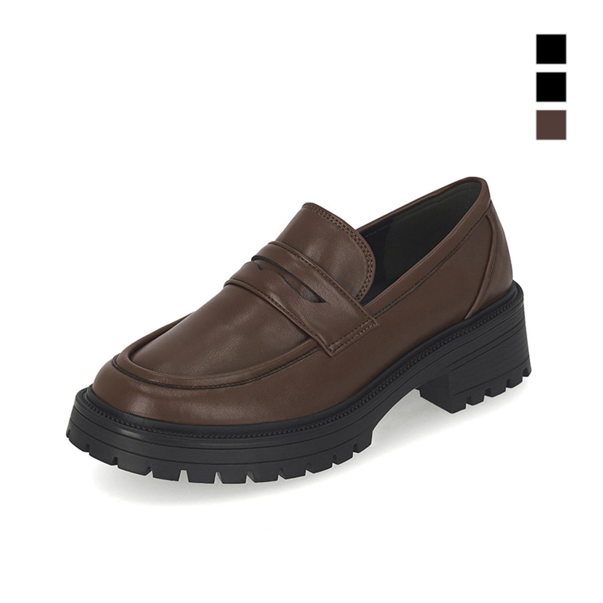 엘칸토(ELCANTO) 마쯔 여성 소프트 데일리 로퍼 4.5cm LCWC50M439
