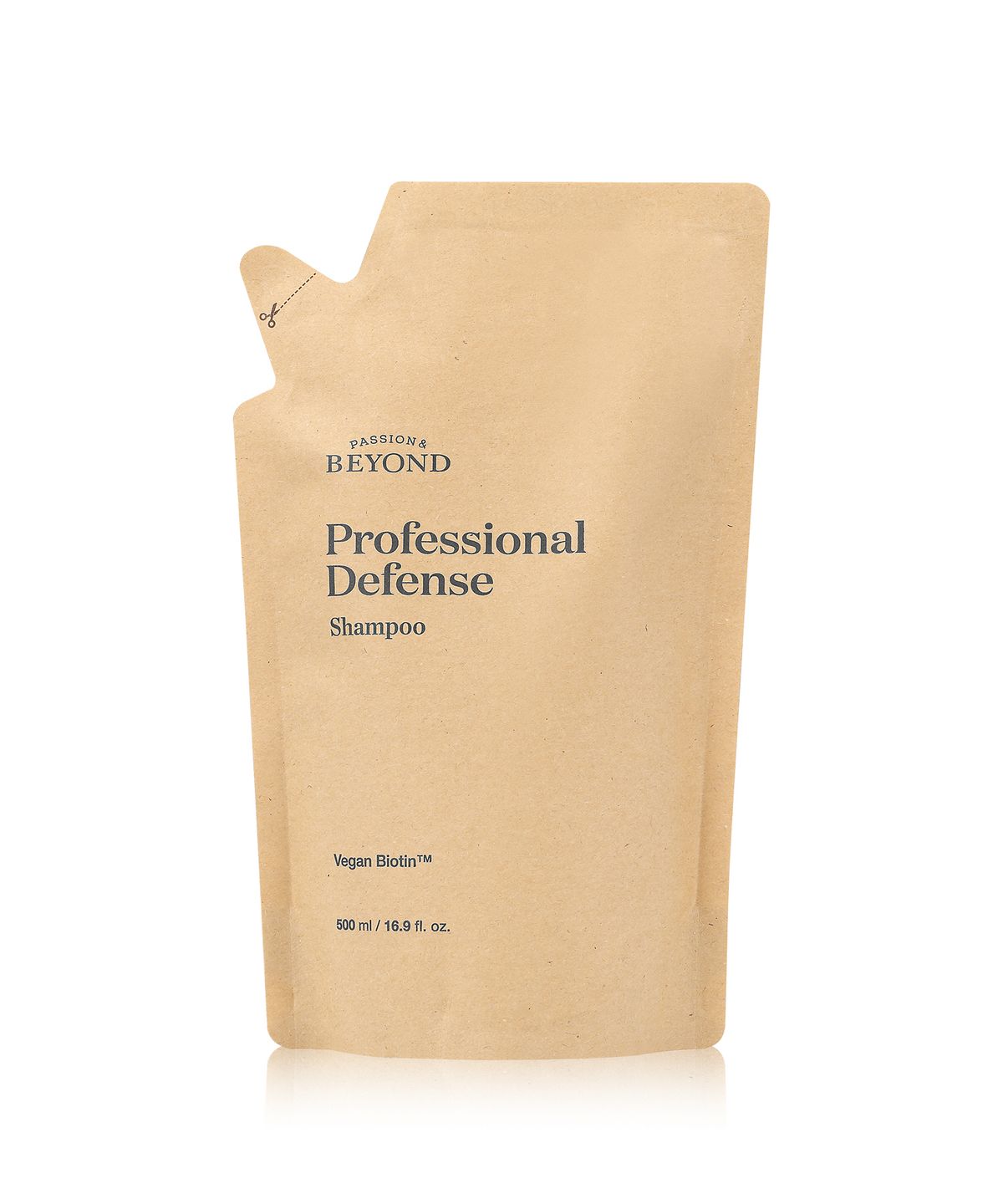 비욘드(BEYOND) 프로페셔널 디펜스 샴푸 리필 500ml(비건)