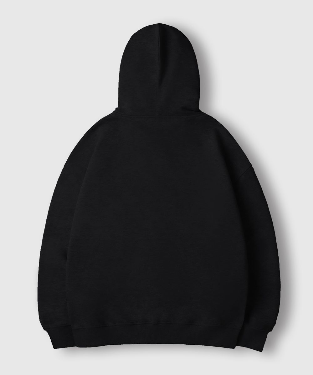 【 222 】 【 2twodul 】hoodie 002 (black) Black - sacai panelled two - tone sweatshirt - ISDT