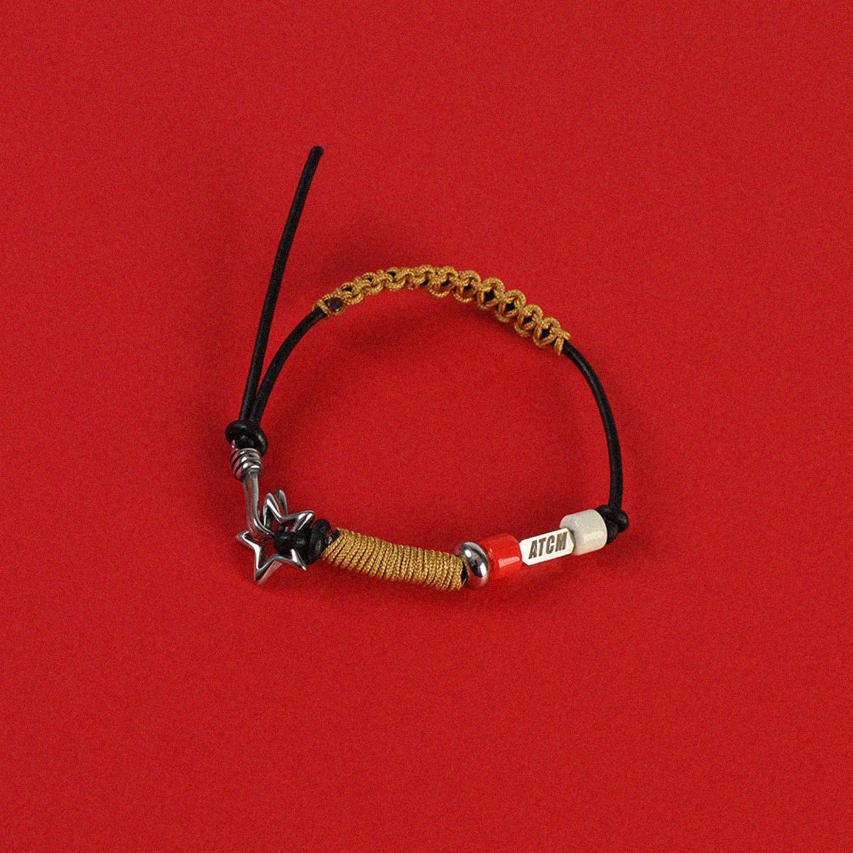 어센틱모즈(AUTHENTICMODS) ATCM Half-Light bracelet(black)