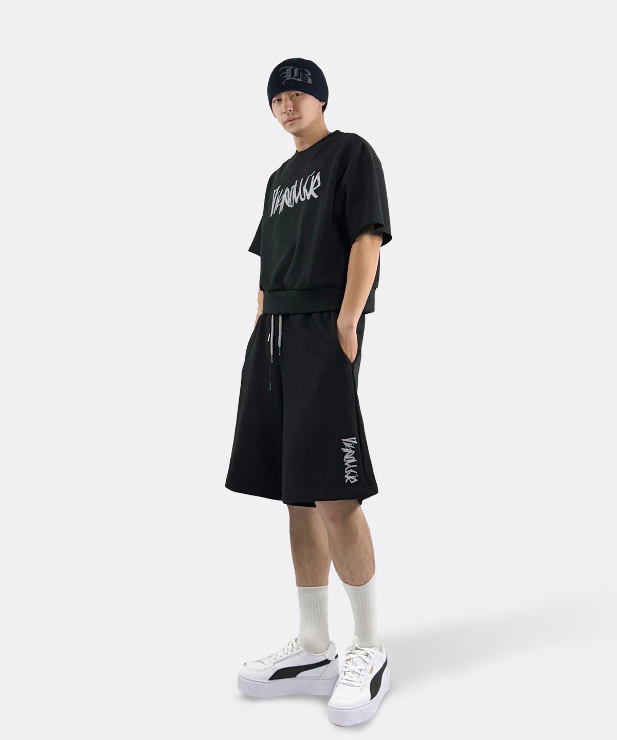디그노루시르(DIGNOLUCIR) 더블레이어 버뮤다팬츠