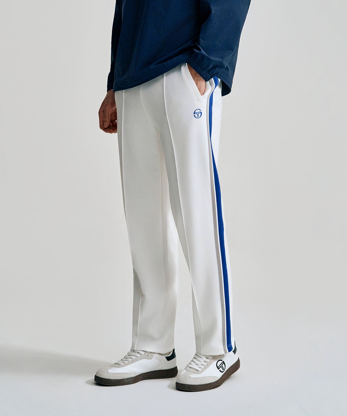 세르지오 타키니(SERGIO TACCHINI) M 고트 다마린도 트랙 팬츠 (White)