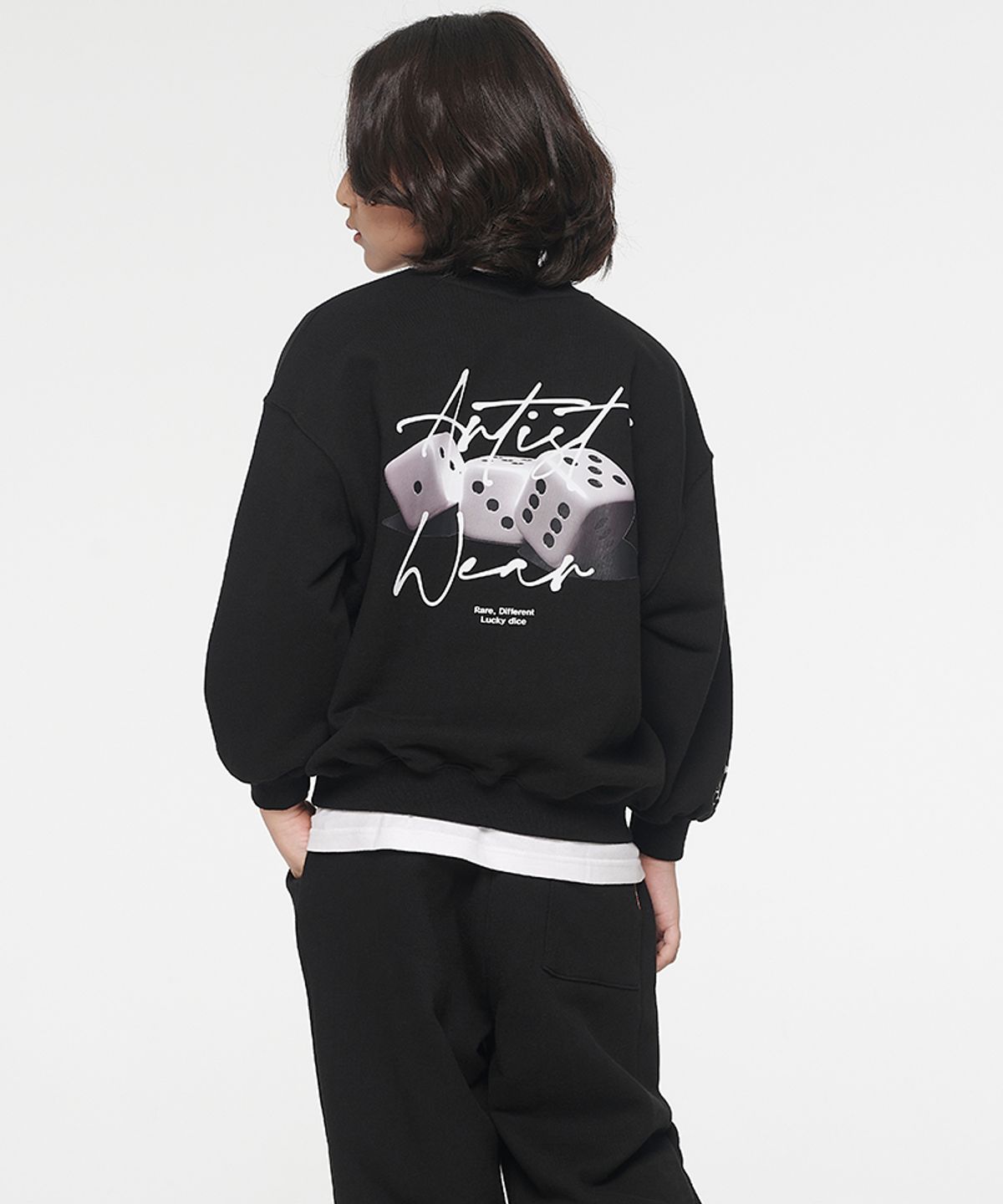 아티스트웨어 키즈(ARTISTWEARKIDS) [ATW] 키즈 다이스 셋업_BK