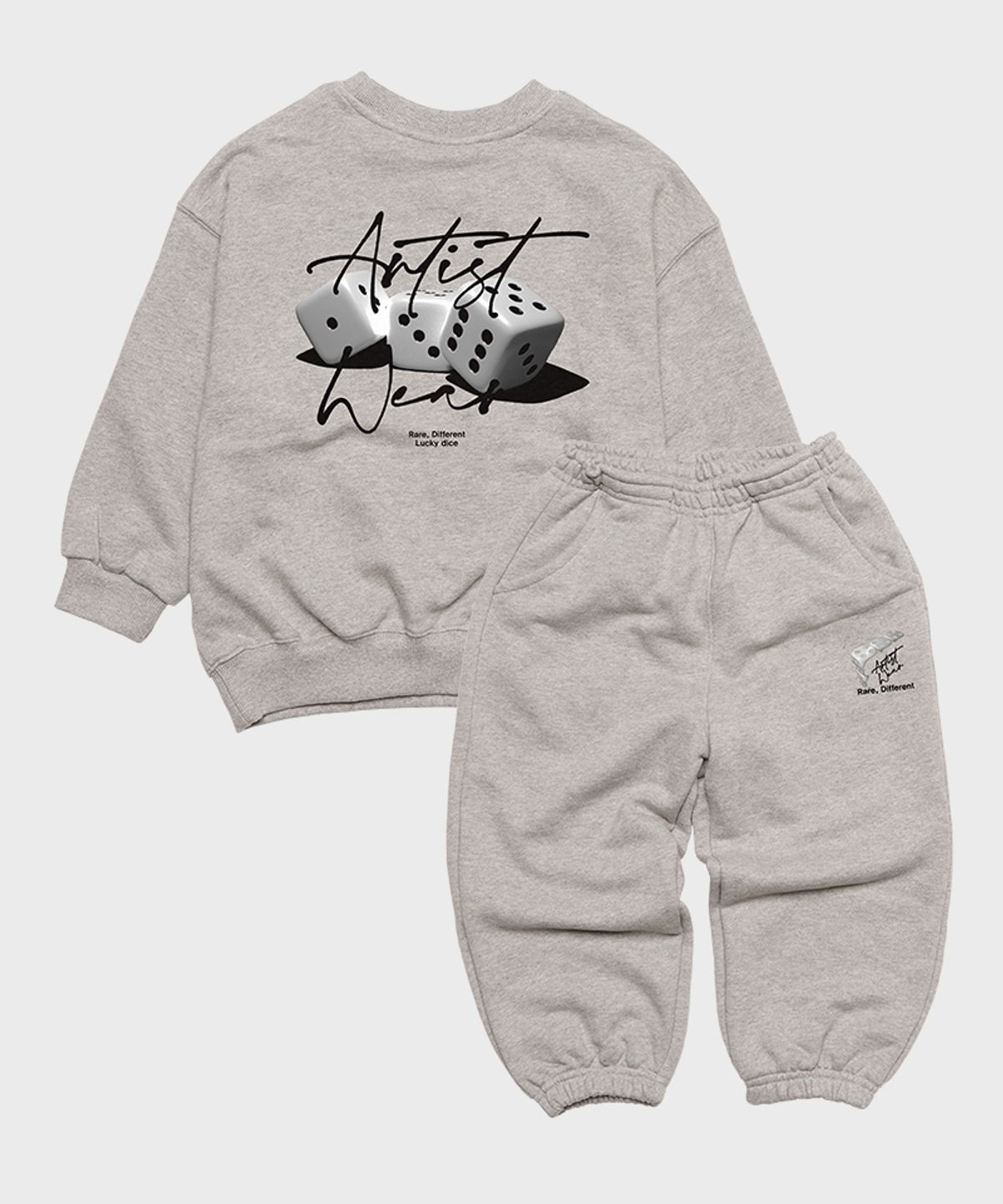 아티스트웨어 키즈(ARTISTWEARKIDS) [ATW] 키즈 다이스 셋업_GY