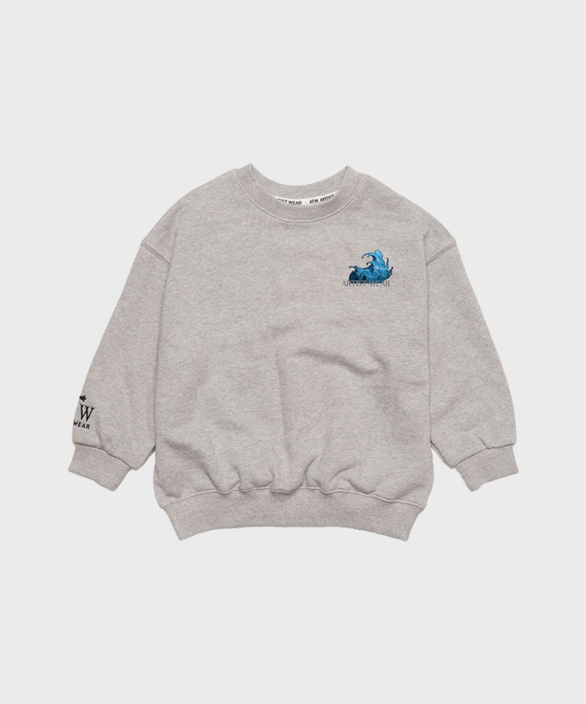 아티스트웨어 키즈(ARTISTWEARKIDS) [ATW] 키즈 문라이트웨일 셋업_GY