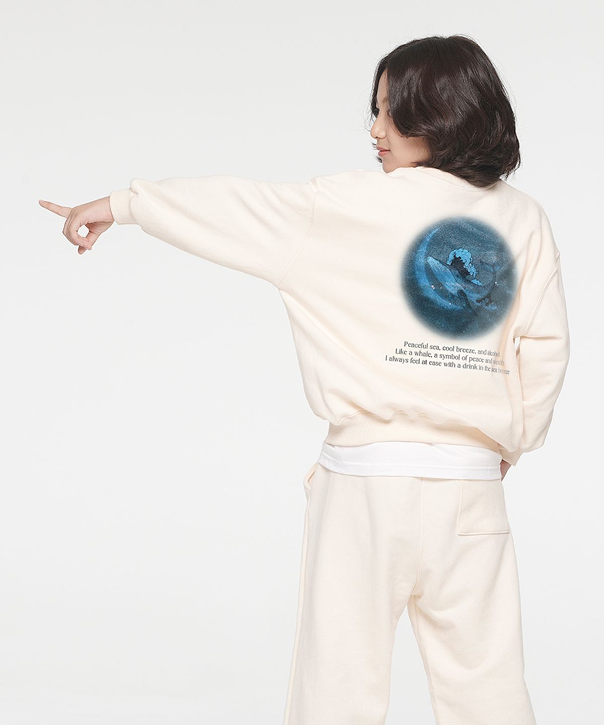 아티스트웨어 키즈(ARTISTWEARKIDS) [ATW] 키즈 문라이트웨일 셋업_CR
