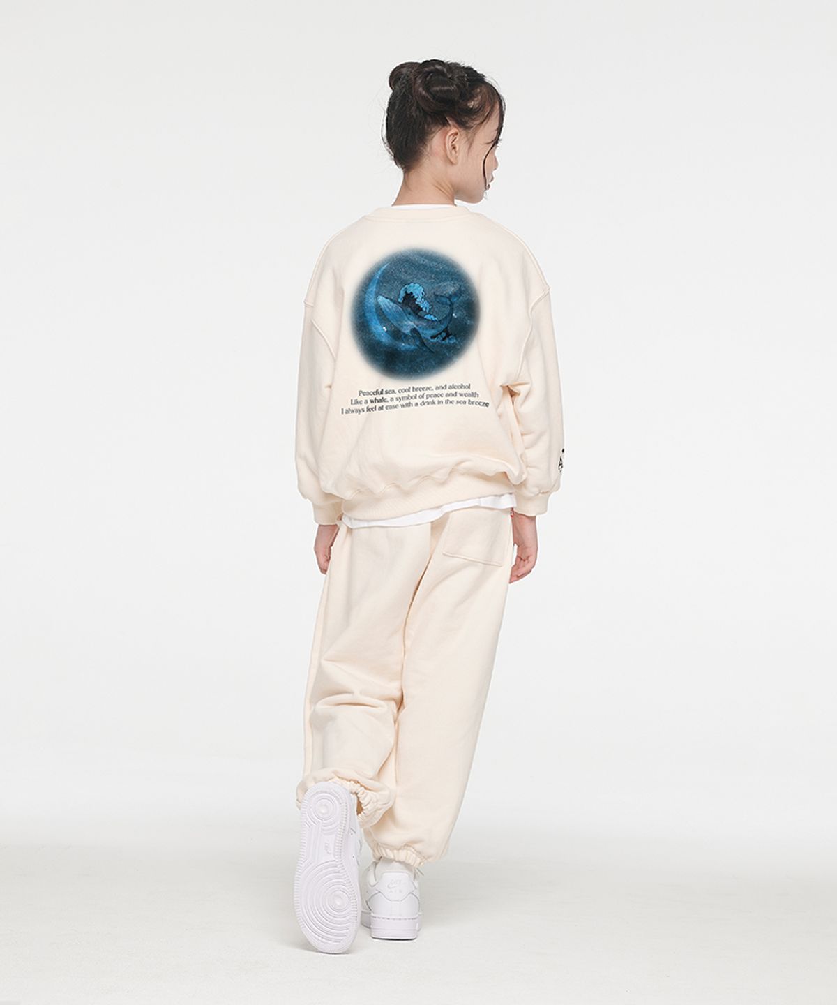아티스트웨어 키즈(ARTISTWEARKIDS) [ATW] 키즈 문라이트웨일 셋업_CR