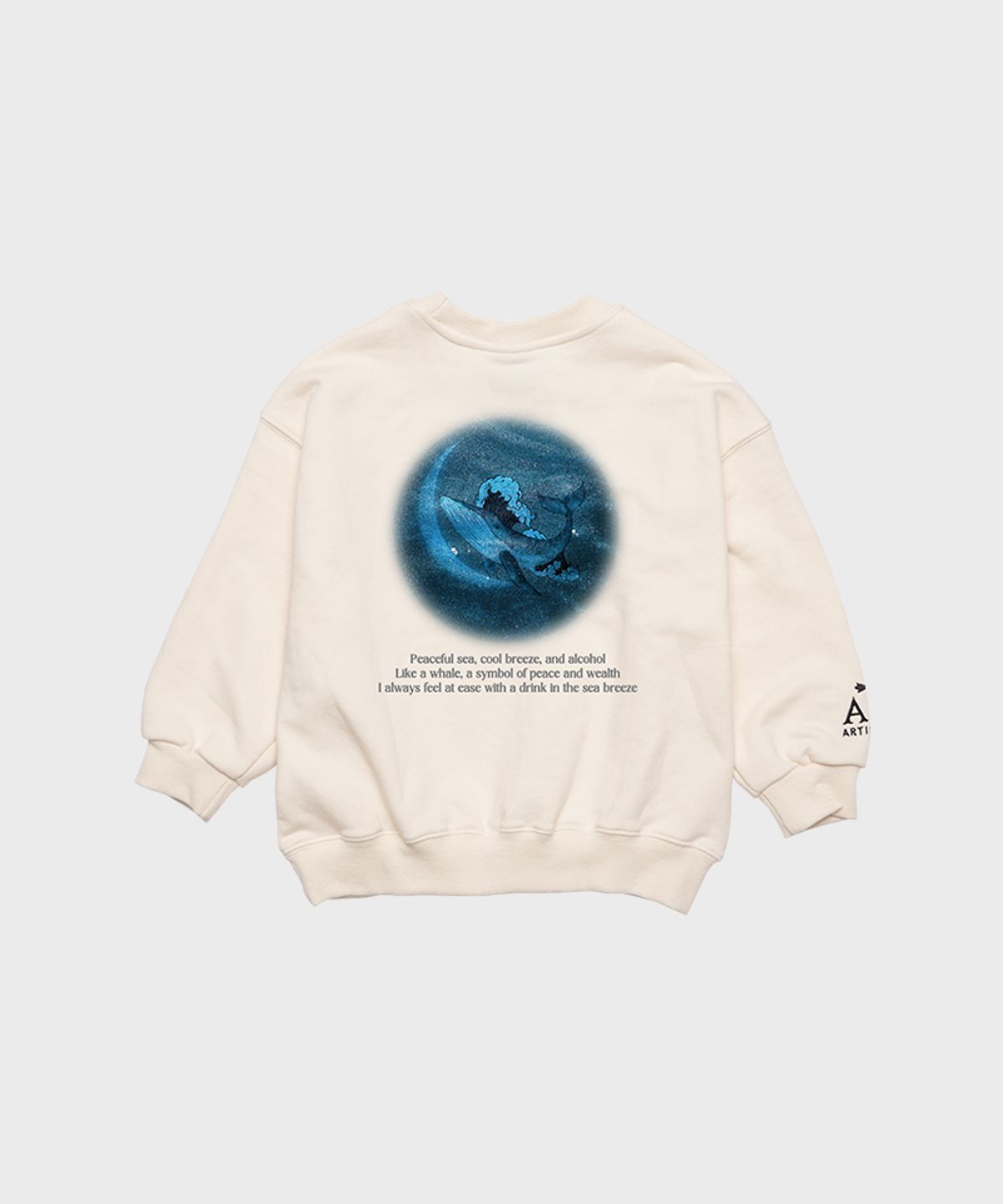 아티스트웨어 키즈(ARTISTWEARKIDS) [ATW] 키즈 문라이트웨일 셋업_CR