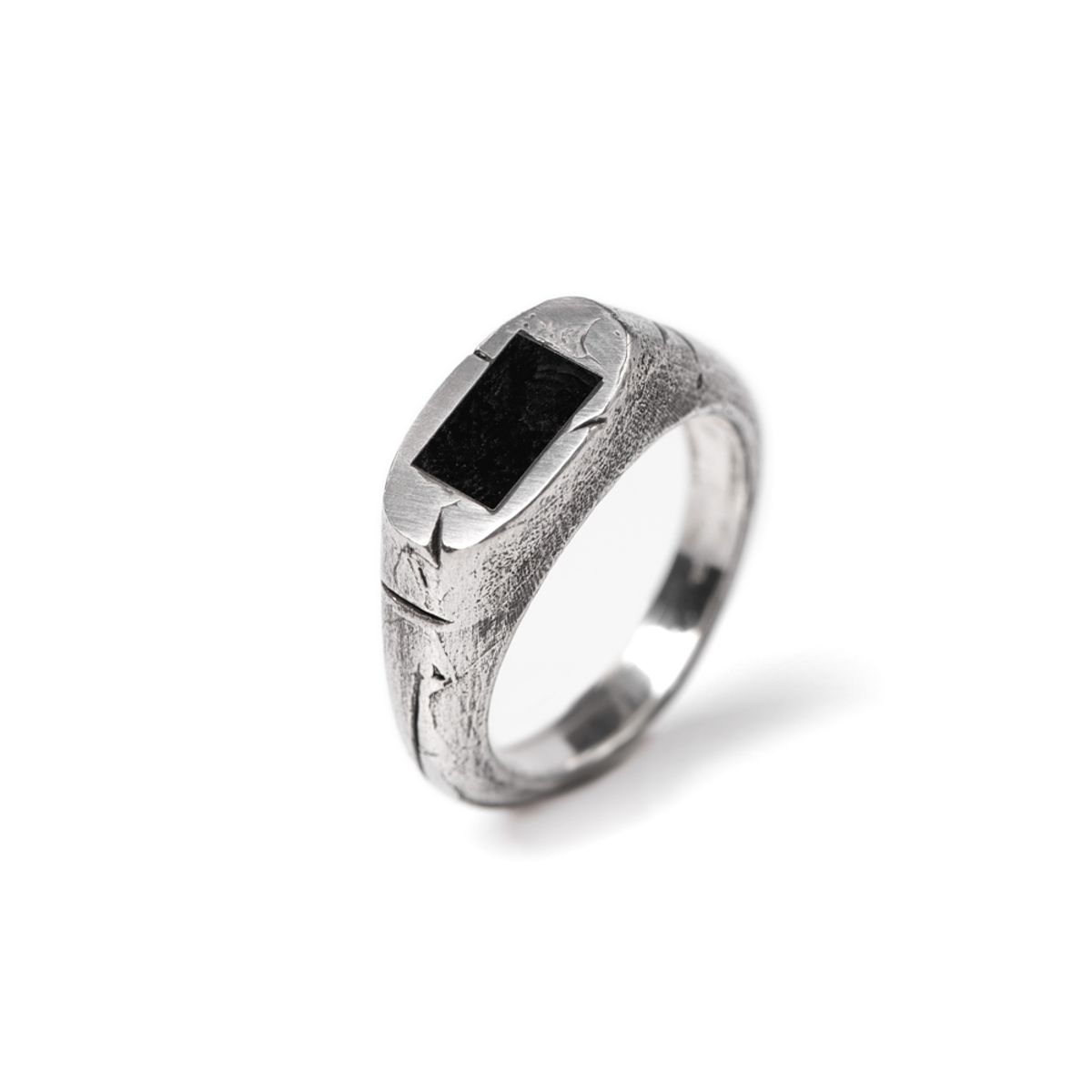 어 그라운드 링(AGROUNDRING) Square Onyx Ring