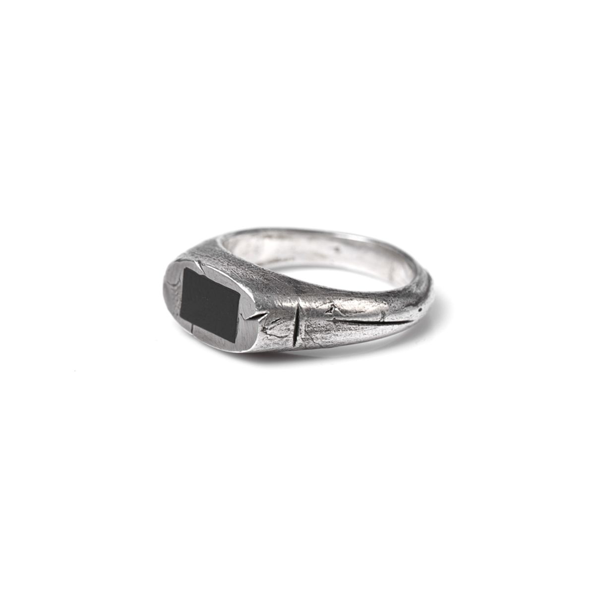 어 그라운드 링(AGROUNDRING) Square Onyx Ring