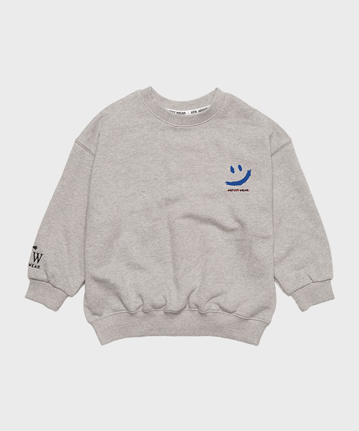 아티스트웨어 키즈(ARTISTWEARKIDS) [ATW] 키즈 수퍼해피 셋업_GY