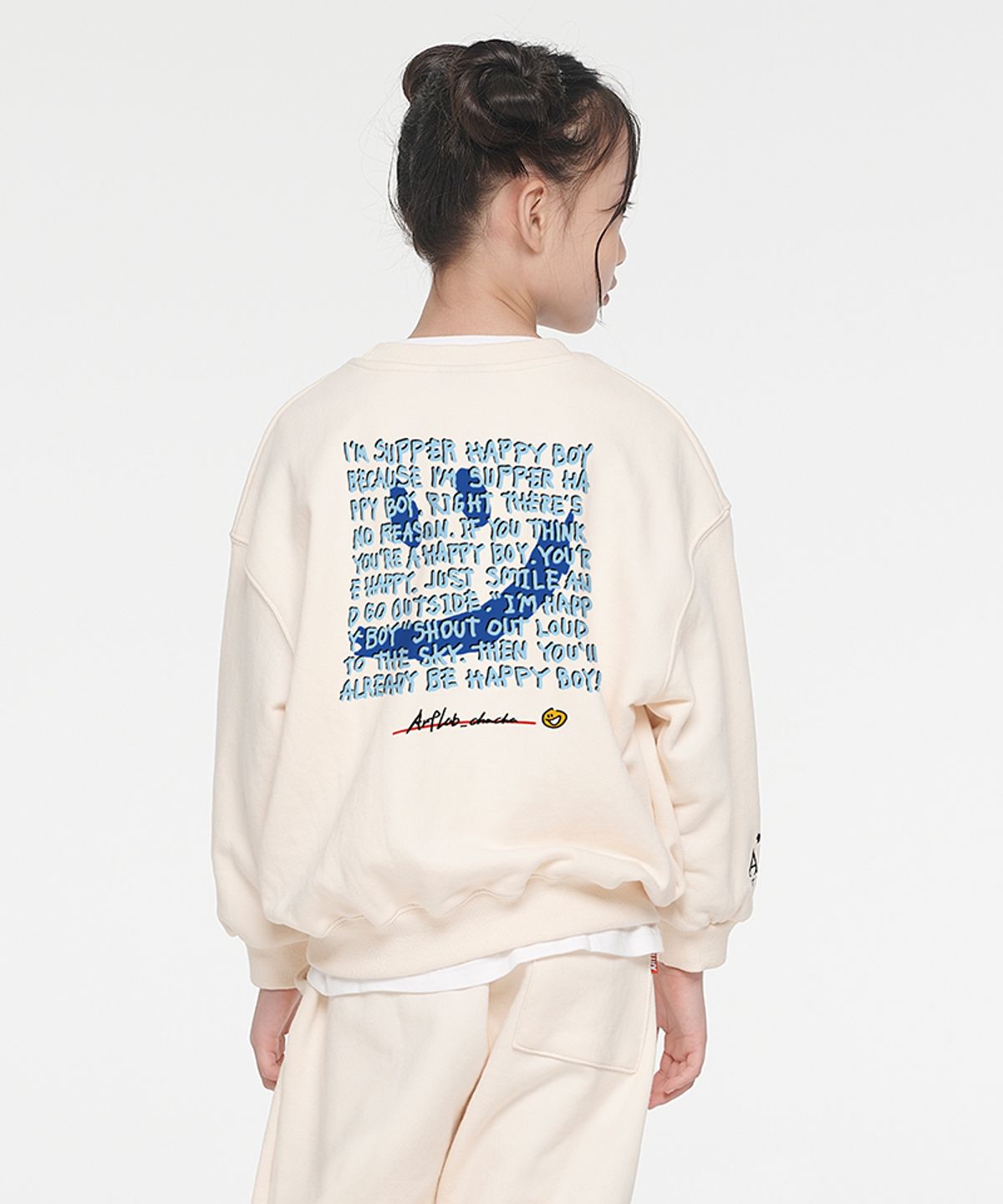 아티스트웨어 키즈(ARTISTWEARKIDS) [ATW] 키즈 수퍼해피 셋업_CR