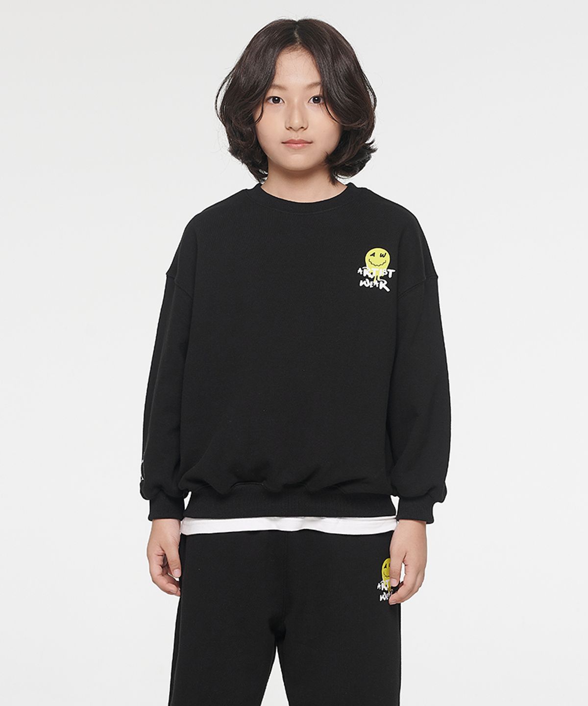 아티스트웨어 키즈(ARTISTWEARKIDS) [ATW] 키즈 오리지널 셋업_BK