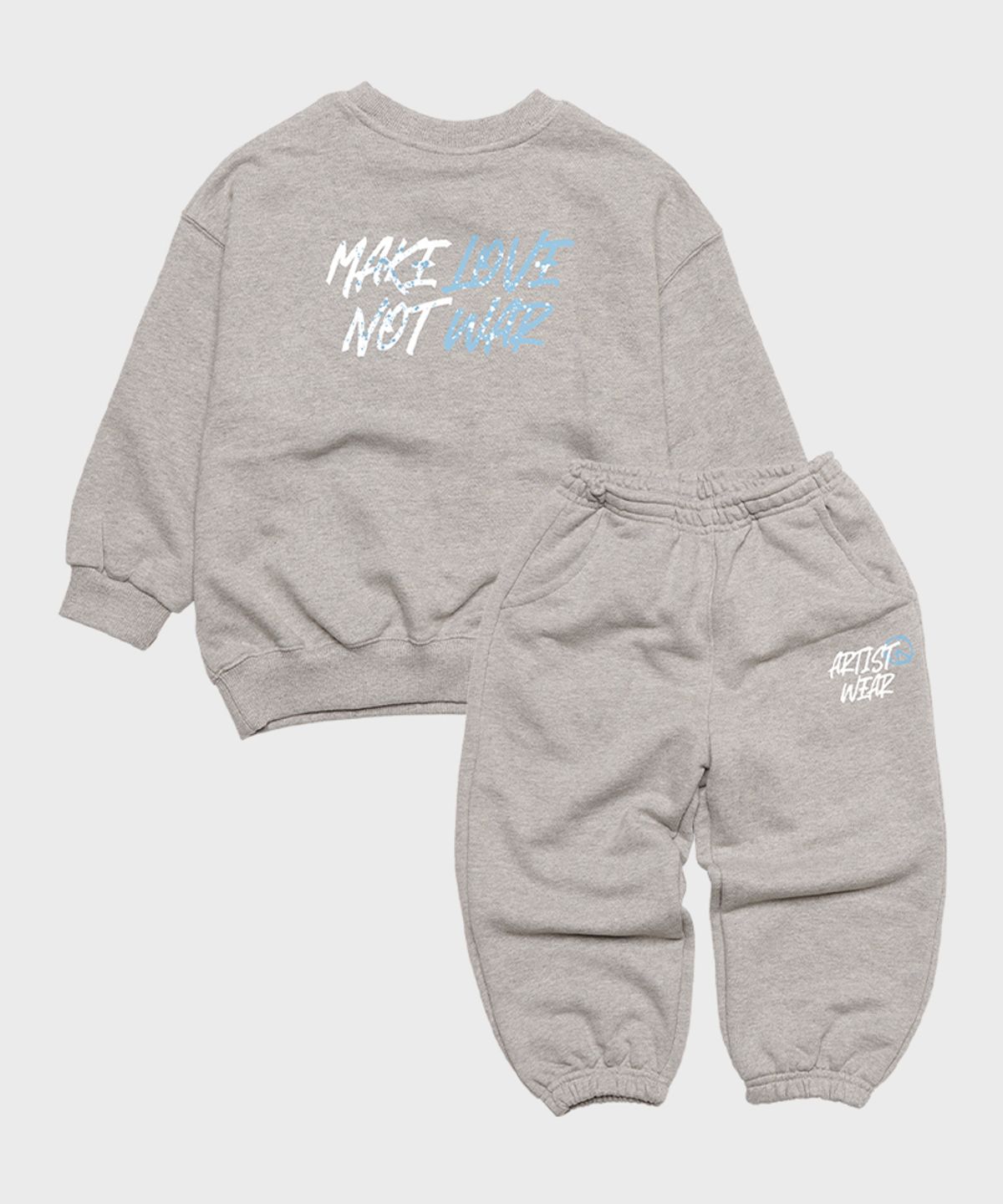 아티스트웨어 키즈(ARTISTWEARKIDS) [ATW] 키즈 위원트 셋업_GY