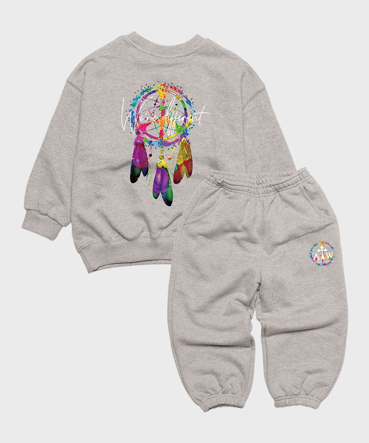 아티스트웨어 키즈(ARTISTWEARKIDS) [ATW] 키즈 디퍼런트 셋업_GY