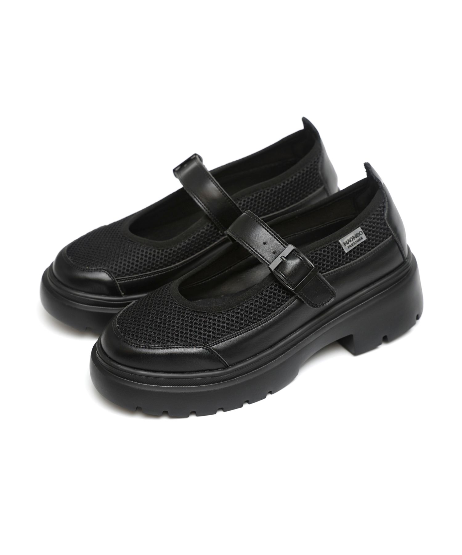 スニーカー MAC MOC [3-day delivery] Grid mesh Mary Jane sneakers 5cm MAC MOC [3-day delivery] Grid mesh Mary Jane sneakers 5cm