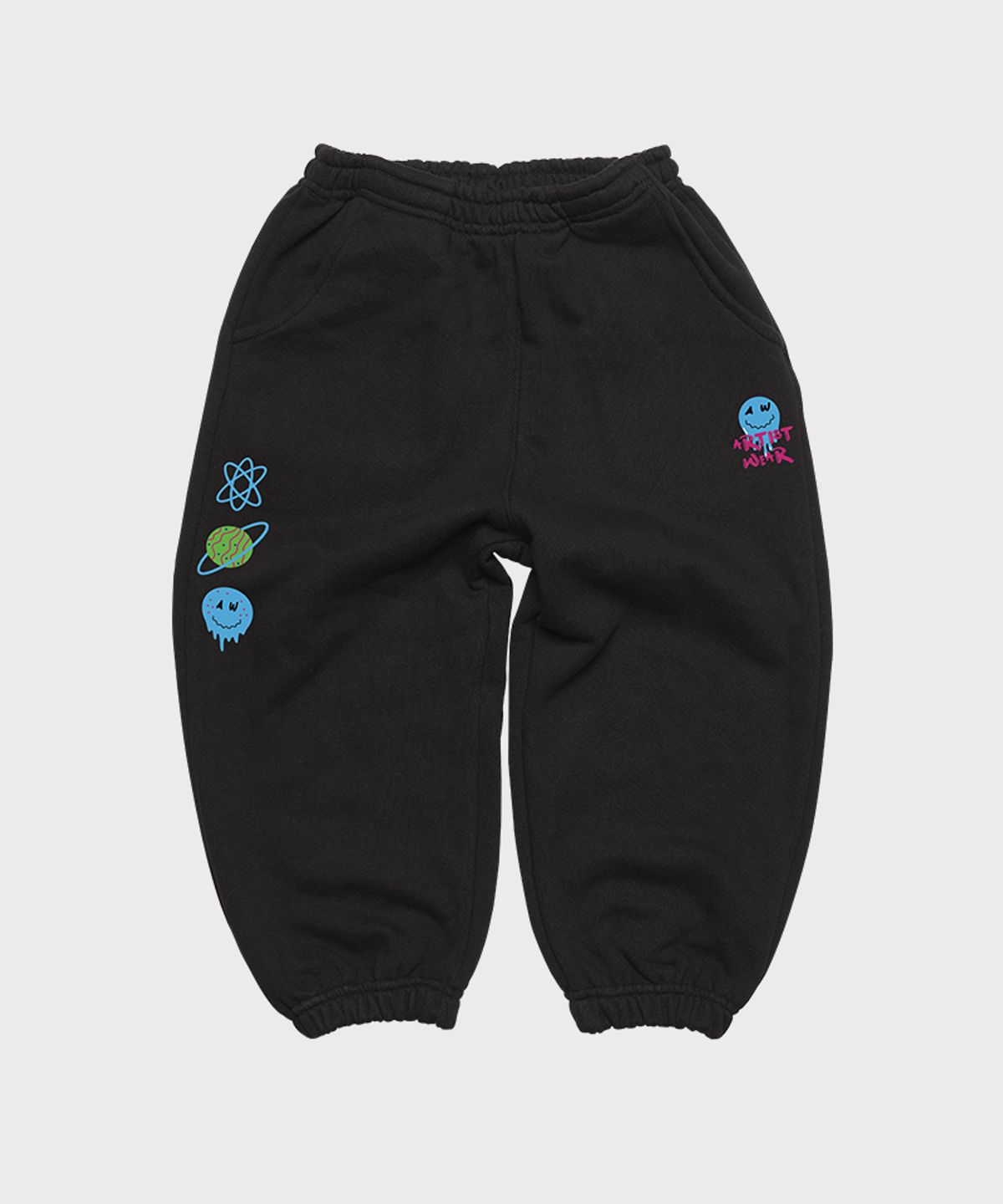 아티스트웨어 키즈(ARTISTWEARKIDS) [ATW] 키즈 사이키델릭 셋업_BK