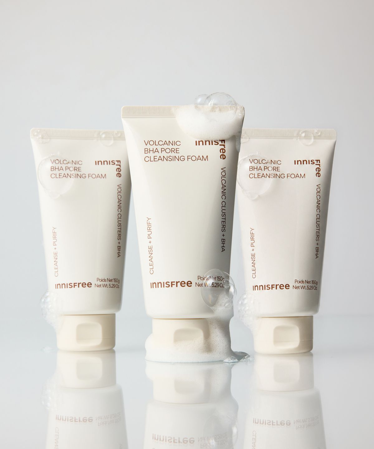 이니스프리(INNISFREE) 화산송이 모공 바하 클렌징 폼 150g 3개