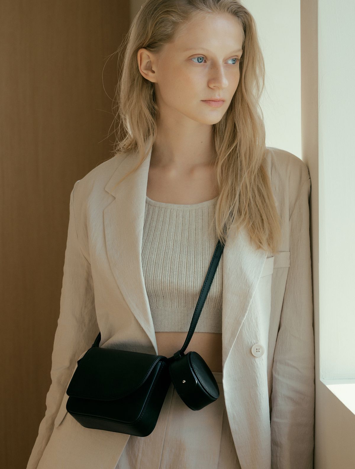 생럭슈(SAINTLUXURE) Mui Bag 블랙